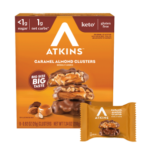 Keto Caramel Almond Clusters